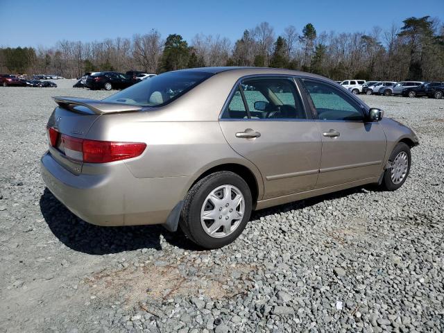 1HGCM56435A091762 - 2005 HONDA ACCORD LX GOLD photo 3