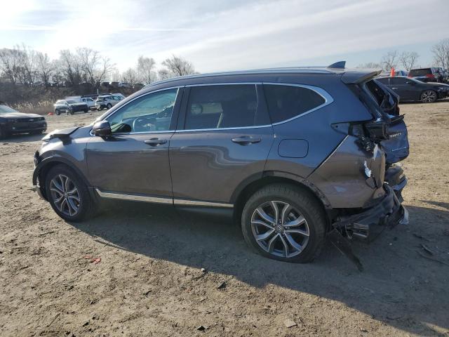 2HKRW2H96MH668463 - 2021 HONDA CR-V TOURING GRAY photo 2