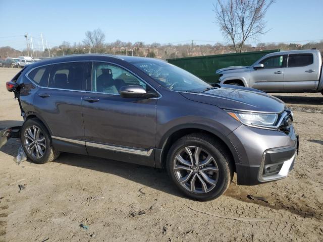 2HKRW2H96MH668463 - 2021 HONDA CR-V TOURING GRAY photo 4