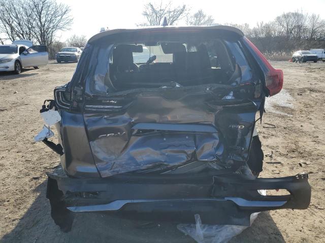 2HKRW2H96MH668463 - 2021 HONDA CR-V TOURING GRAY photo 6