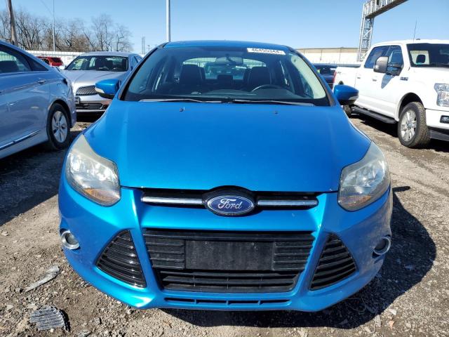 1FADP3J21EL206826 - 2014 FORD FOCUS TITANIUM BLUE photo 5