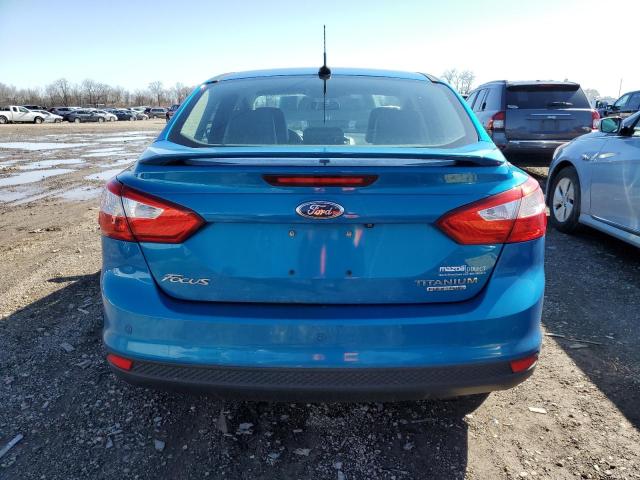 1FADP3J21EL206826 - 2014 FORD FOCUS TITANIUM BLUE photo 6