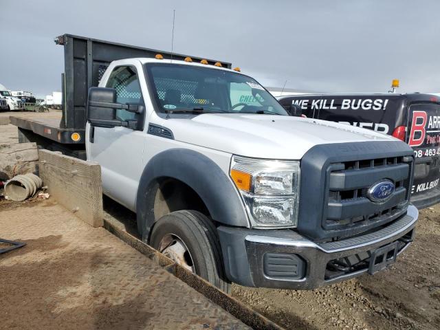 1FDUF5GY2FEC90127 - 2015 FORD F550 SUPER DUTY WHITE photo 4