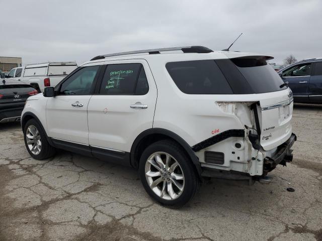 1FMHK8F85BGA05354 - 2011 FORD EXPLORER LIMITED WHITE photo 2