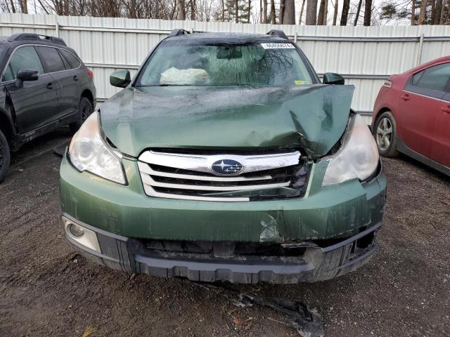 4S4BRBAC0C3283033 - 2012 SUBARU OUTBACK 2.5I GREEN photo 5