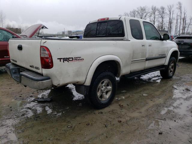 5TBBT44166S486726 - 2006 TOYOTA TUNDRA ACCESS CAB SR5 WHITE photo 3