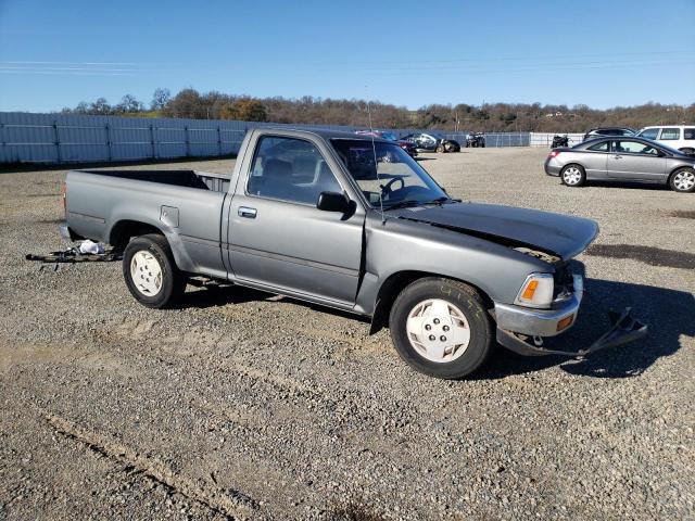 JT4RN81P2L5085952 - 1990 TOYOTA PICKUP 1/2 TON SHORT WHEELBASE DLX GRAY photo 4