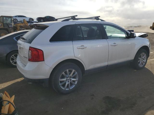 2FMDK3KC6BBA17340 - 2011 FORD EDGE LIMITED WHITE photo 3