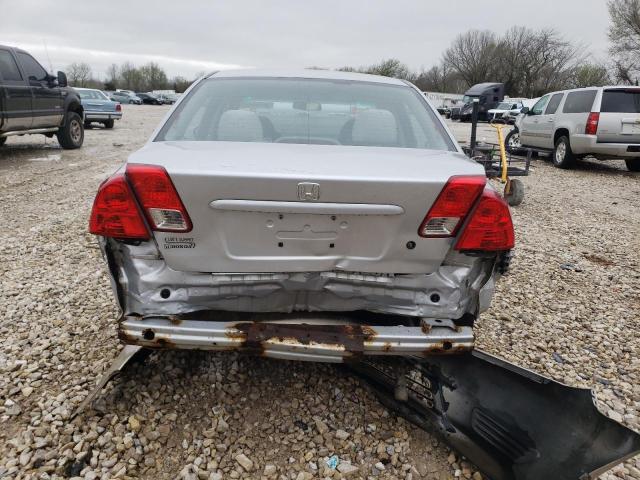 2HGES16384H554462 - 2004 HONDA CIVIC DX VP Gümüş foto 6