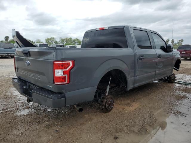 1FTEW1EPXJFB58084 - 2018 FORD F150 SUPERCREW GRAY photo 3