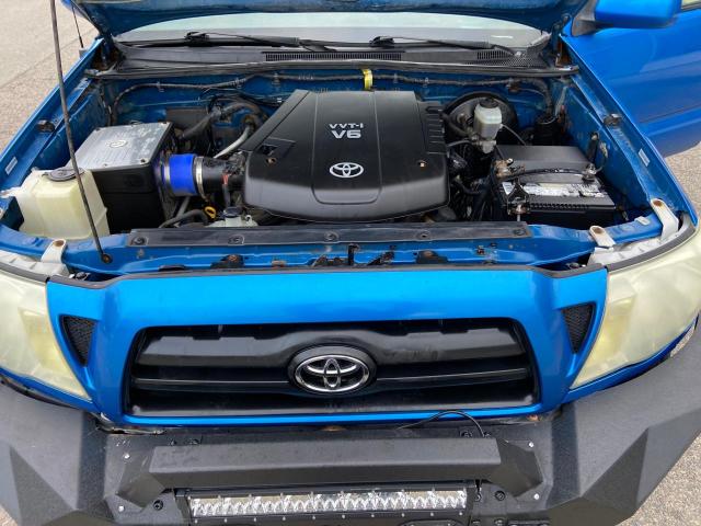 5TEUU42N68Z480434 - 2008 TOYOTA TACOMA ACCESS CAB ლურჯი ფოტო 7