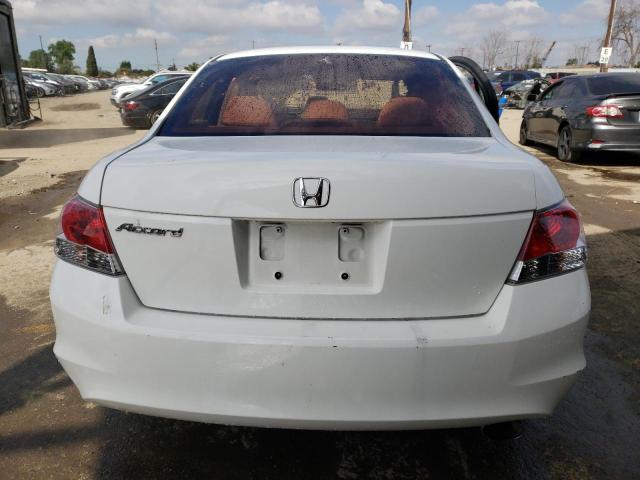 JHMCP26439C005119 - 2009 HONDA ACCORD LXP WHITE photo 6