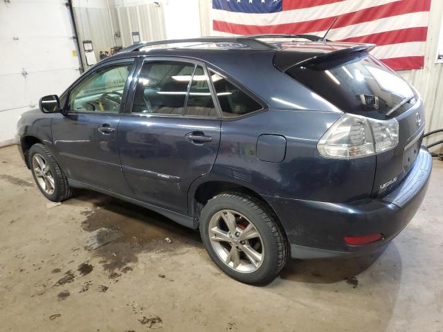 JTJHW31U472026567 - 2007 LEXUS RX 400H BLUE photo 2