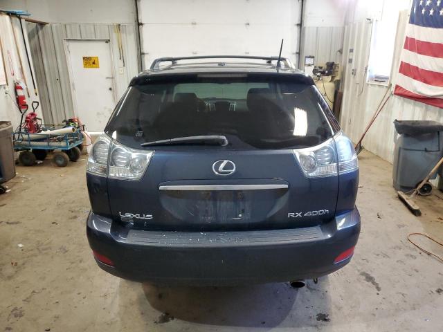 JTJHW31U472026567 - 2007 LEXUS RX 400H BLUE photo 6