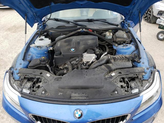 WBALL5C55G5A20573 - 2016 BMW Z4 SDRIVE28I BLUE photo 11