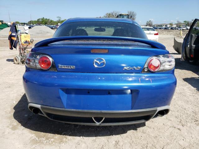 JM1FE17N740110360 - 2004 MAZDA RX8 BLUE photo 6