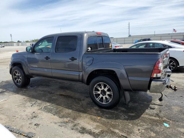 5TEJU4GNXAZ711899 - 2010 TOYOTA TACOMA DOUBLE CAB PRERUNNER GRAY photo 2