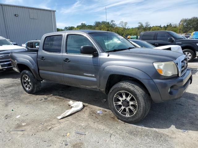 5TEJU4GNXAZ711899 - 2010 TOYOTA TACOMA DOUBLE CAB PRERUNNER GRAY photo 4