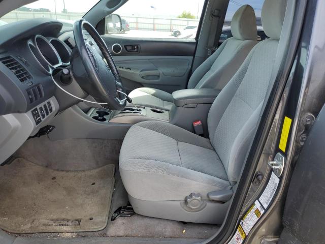 5TEJU4GNXAZ711899 - 2010 TOYOTA TACOMA DOUBLE CAB PRERUNNER GRAY photo 7