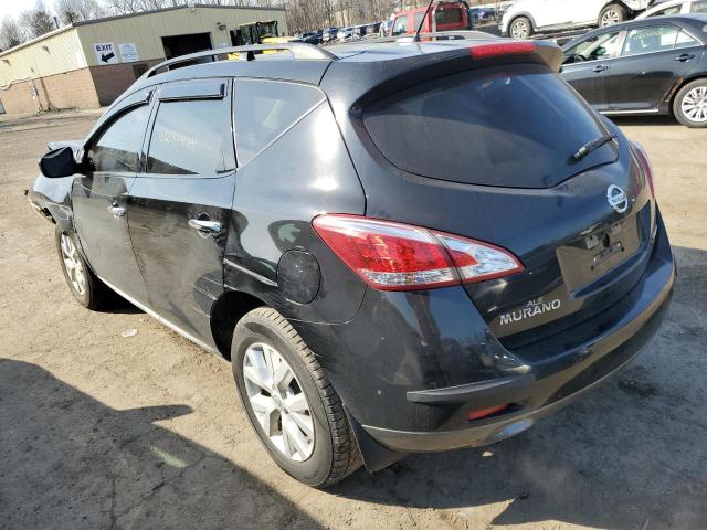 JN8AZ1MW7DW321880 - 2013 NISSAN MURANO S BLACK photo 2