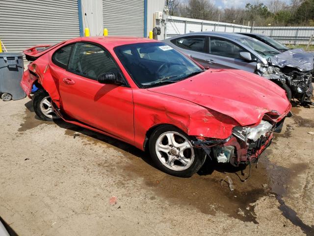 KMHJG25FXYU199907 - 2000 HYUNDAI TIBURON RED photo 4