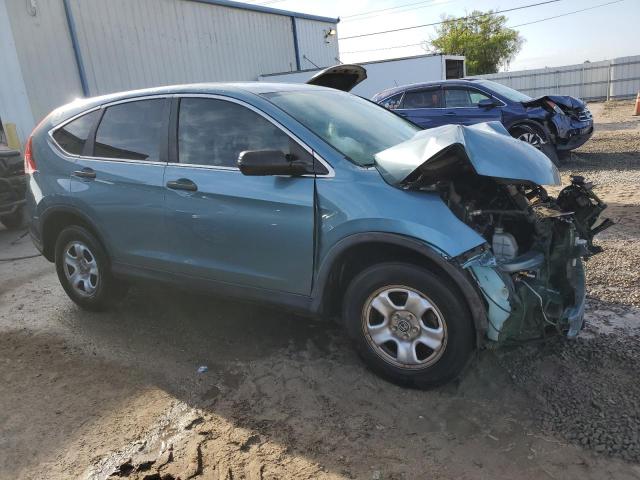 2HKRM3H37EH540211 - 2014 HONDA CR-V LX BLUE photo 4