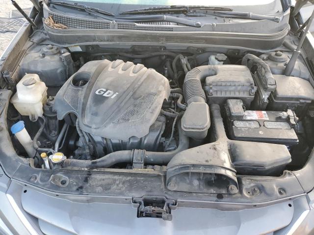 5NPEB4AC9BH160366 - 2011 HYUNDAI SONATA GLS GRAY photo 11