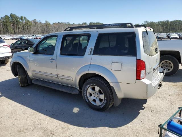 5N1AR18U96C616760 - 2006 NISSAN PATHFINDER LE 银色 照片 2