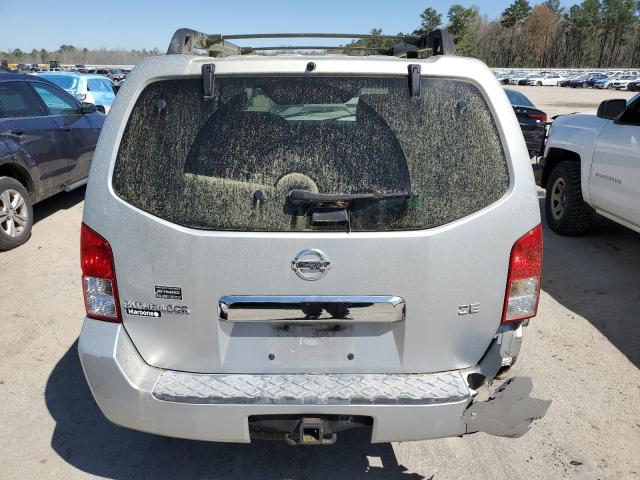 5N1AR18U96C616760 - 2006 NISSAN PATHFINDER LE 银色 照片 6
