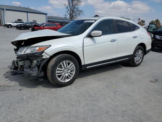 5J6TF3H51DL000570 - 2013 HONDA CROSSTOUR EXL თეთრი ფოტო 1