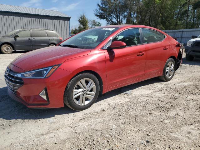 5NPD84LF7KH464166 - 2019 HYUNDAI ELANTRA SEL RED photo 1