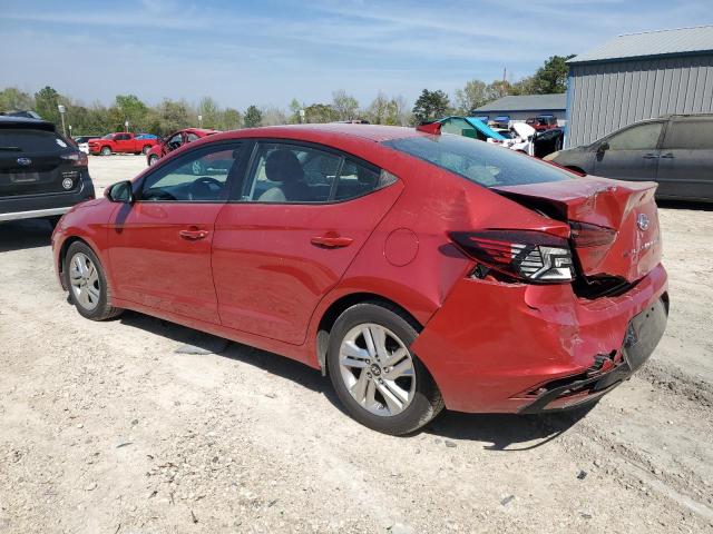 5NPD84LF7KH464166 - 2019 HYUNDAI ELANTRA SEL RED photo 2