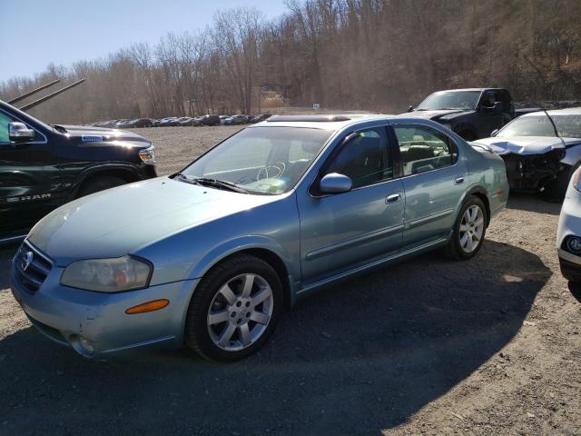 JN1DA31A12T324943 - 2002 NISSAN MAXIMA GLE TURQUOISE photo 1