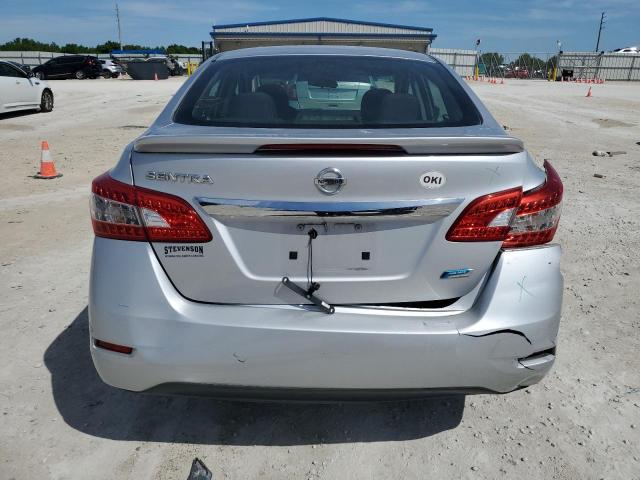 3N1AB7AP3EL681478 - 2014 NISSAN SENTRA S SILVER photo 6