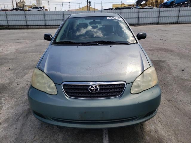 1NXBR32E15Z455086 - 2005 TOYOTA COROLLA CE GREEN photo 5