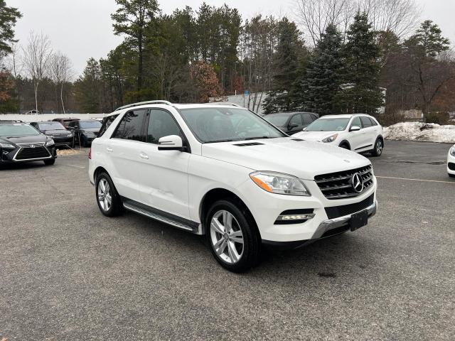4JGDA5HB5FA553789 - 2015 MERCEDES-BENZ ML 350 4MATIC WHITE photo 2