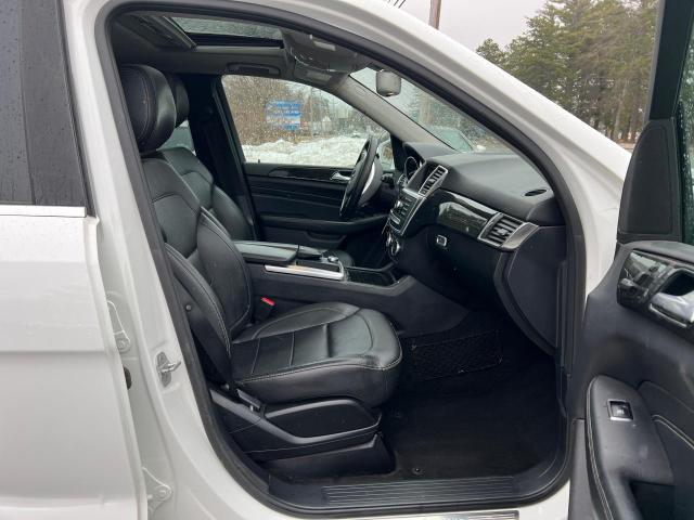 4JGDA5HB5FA553789 - 2015 MERCEDES-BENZ ML 350 4MATIC WHITE photo 5