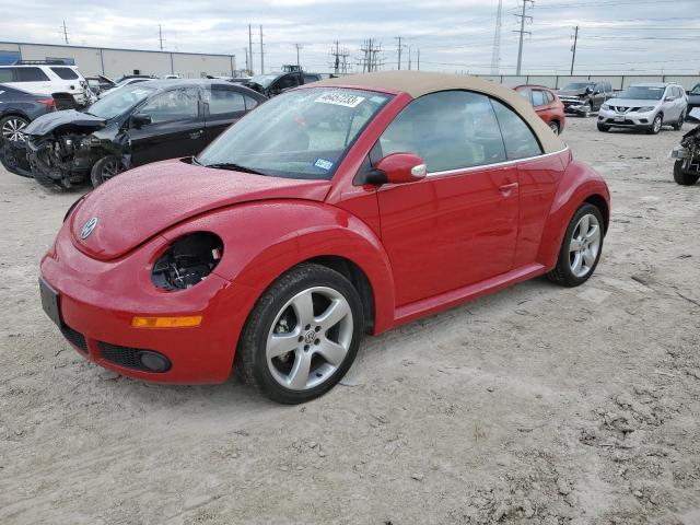 3VWSF31Y07M407463 - 2007 VOLKSWAGEN NEW BEETLE CONVERTIBLE OPTION PACKAGE 2 RED photo 1