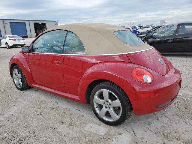 3VWSF31Y07M407463 - 2007 VOLKSWAGEN NEW BEETLE CONVERTIBLE OPTION PACKAGE 2 RED photo 2
