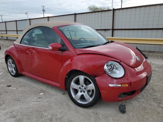 3VWSF31Y07M407463 - 2007 VOLKSWAGEN NEW BEETLE CONVERTIBLE OPTION PACKAGE 2 RED photo 4
