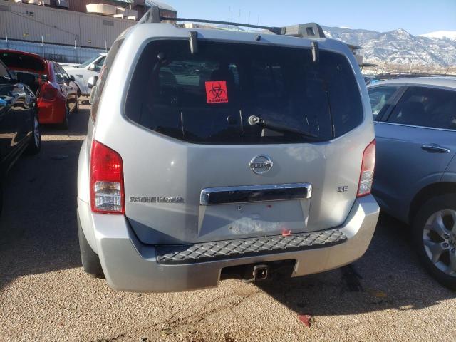 5N1AR18U25C712325 - 2005 NISSAN PATHFINDER LE SILVER photo 6