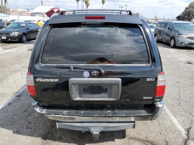 JT3GN86R8Y0169512 - 2000 TOYOTA 4RUNNER SR5 BLACK photo 6