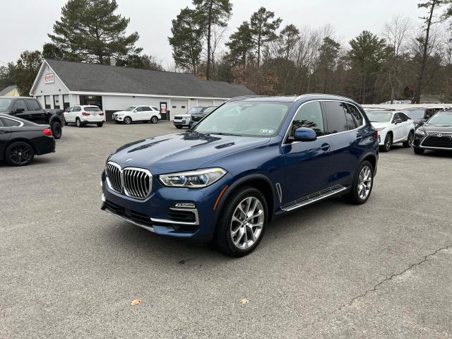 5UXCR6C04L9C34922 - 2020 BMW X5 XDRIVE40I BLUE photo 1