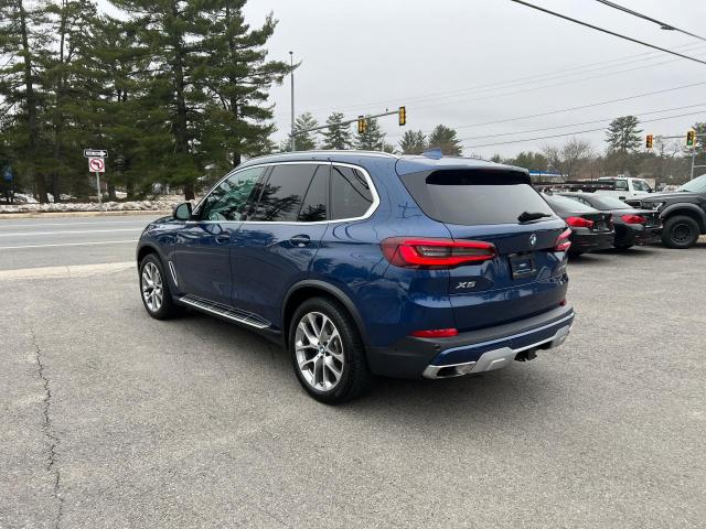 5UXCR6C04L9C34922 - 2020 BMW X5 XDRIVE40I BLUE photo 4