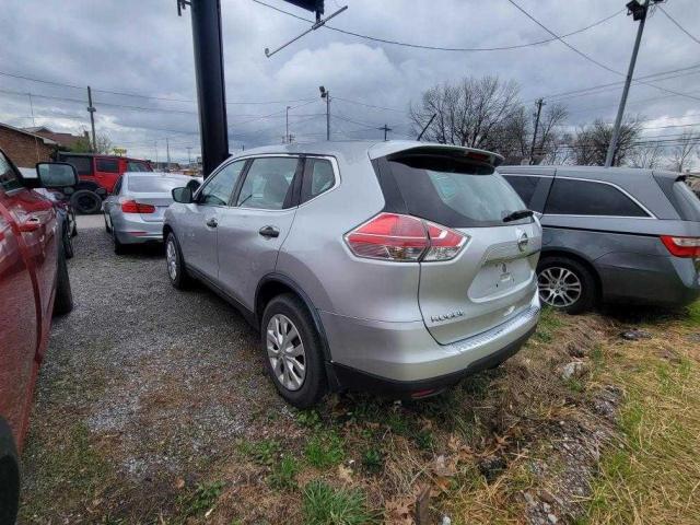 KNMAT2MV4GP677213 - 2016 NISSAN ROGUE S SILVER photo 3