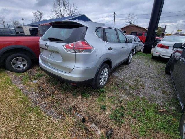 KNMAT2MV4GP677213 - 2016 NISSAN ROGUE S SILVER photo 4