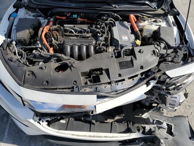 19XZE4F56KE031881 - 2019 HONDA INSIGHT EX WHITE photo 11