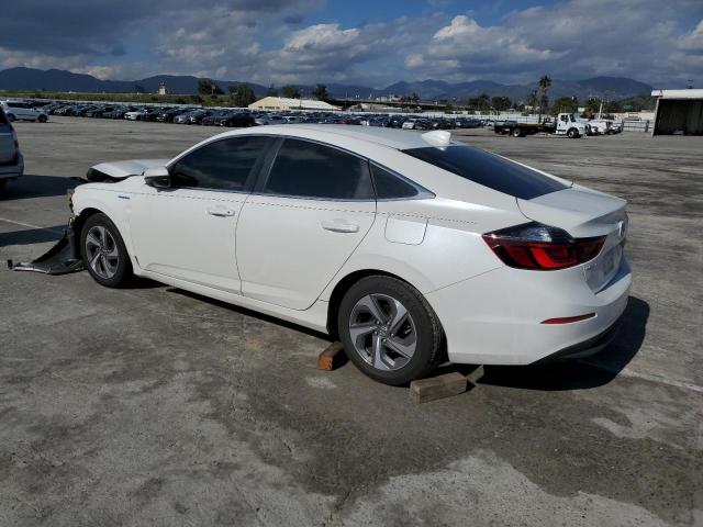 19XZE4F56KE031881 - 2019 HONDA INSIGHT EX WHITE photo 2