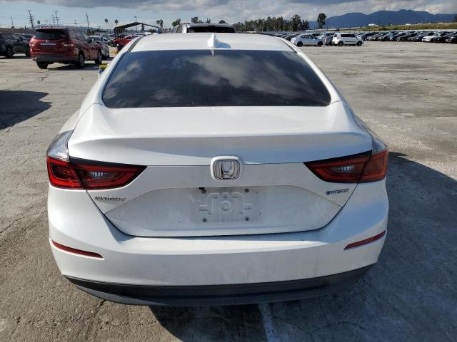 19XZE4F56KE031881 - 2019 HONDA INSIGHT EX WHITE photo 6