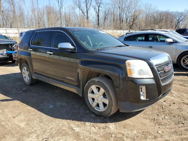 2GKALMEK6D6390245 - 2013 GMC TERRAIN SLE BLACK photo 4